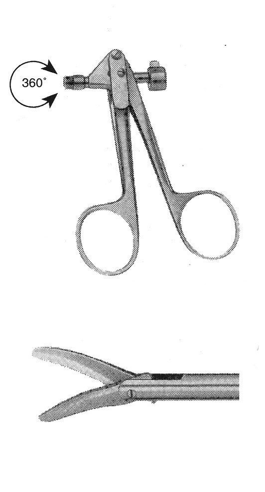 İZOLESİZ MAKAS U MODEL SAPLI  ÇAP : 5MM L36CM